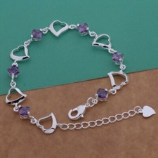 Bracelet breloques coeur d'occasion  Perpignan-