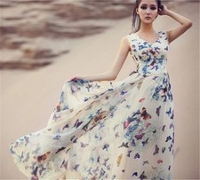 Kleid sommer schmetterlinge gebraucht kaufen  Berlin