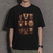 Camiseta masculina feminina manga curta Attack on Titan anime básico lazer moda #12 comprar usado Camiseta masculina feminina manga curta Attack on Titan anime básico lazer moda #12 comprar usado  Enviando para Brazil