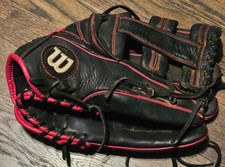 Luva de beisebol Wilson A950 Outfield 13” A09RS18D13 preta vermelha destro comprar usado Luva de beisebol Wilson A950 Outfield 13” A09RS18D13 preta vermelha destro comprar usado  Enviando para Brazil