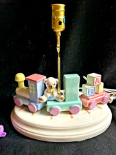 Abajur infantil trem, ursinho de pelúcia e blocos RARO vintage Betlar, Inc. comprar usado  Enviando para Brazil