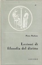 Bonfante lezioni filosofia usato  Roma