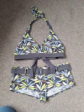 Grey patterned bikini for sale  ROWLEY REGIS