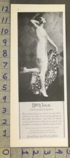 1929 MODA BIEN JOLIE QUINTA AVENIDA SEXY MENINA INSERÇÃO IMPRESSÃO FOTO 28927 comprar usado  Enviando para Brazil