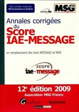 Annales corrigées score d'occasion  Hennebont