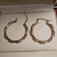 9ct gold bamboo for sale  LEICESTER