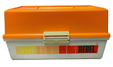 Caixa de equipamento de pesca vintage Rebel 700 plástico rígido 3 bandejas ***RARA*** comprar usado  Enviando para Brazil