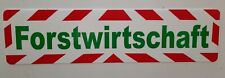 Magnetschild forstwirtschaft 7 gebraucht kaufen  Dülmen