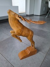 Alte holzfigur hirsch gebraucht kaufen  Bocholt