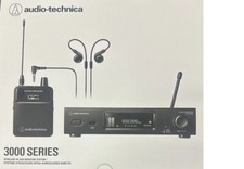 Sistema sem fio monitor intra-auricular Audio-Technica ATW-3255DF2 3000 Series IEM, usado comprar usado  Enviando para Brazil