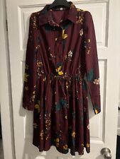 New boohoo burgundy for sale  DURHAM