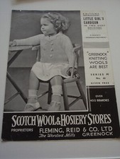 Early vintage greenock for sale  WORTHING