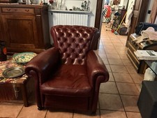 poltrone rosso vintage usato  Italia