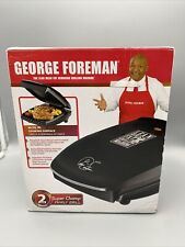 George Foreman 60 polegadas quadradas Surface Family Grill 4 porções GR20B CAIXA ABERTA comprar usado  Enviando para Brazil