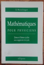 Mathématiques physiciens weis d'occasion  Paris XIV