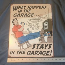 Tin sign happens for sale  Madison