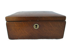 Antique wooden box d'occasion  Expédié en Belgium