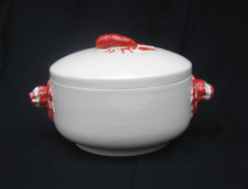 Ancienne soupière blanc d'occasion  France