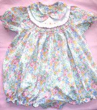 Smocked ditsy floral for sale  KIRKCALDY
