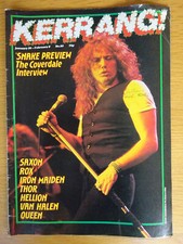 Kerrang issue whitesnake for sale  KINGSWINFORD