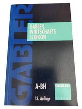 Gabler wirtschaftslexikon aufl gebraucht kaufen  Deutschland