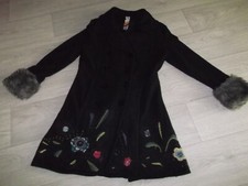 Manteau desigual noir d'occasion  Agen