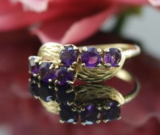Amethyst gold ring gebraucht kaufen  Gelsenkirchen