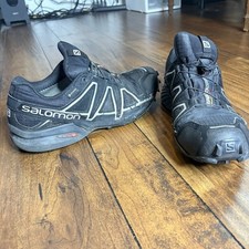 Usado, Sapatos masculinos Solomon Speed Cross 4 para caminhada ao ar livre preto tamanho 9.5 comprar usado  Enviando para Brazil