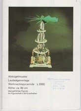 Laubsägevorlage pyramide abb� gebraucht kaufen  Glienicke