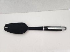 KitchenAid misturador preto espátula limpador entalhe na ponta borracha aço inoxidável 12" de comprimento  comprar usado  Enviando para Brazil