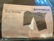 Attwoolls tent sun for sale  STOKE-SUB-HAMDON