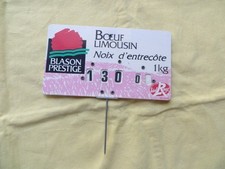 Etiquette boucherie boeuf d'occasion  Saint-Laurent-de-la-Cabrerisse