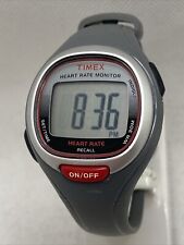 Relógio Timex monitor de frequência cardíaca cinza funciona! , usado comprar usado  Enviando para Brazil