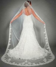 Long voile mariage d'occasion  France
