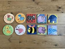 Ceramic coasters x10 for sale  LONDON