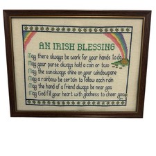 Vintage irish blessing for sale  Westminster