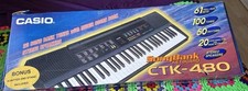 Casio ctk 480 for sale  Glendora