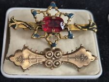 Antique bar brooches for sale  BIRMINGHAM