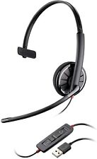 Fone de Ouvido USB Plantronics Blackwire C310-M Preto, usado comprar usado  Enviando para Brazil