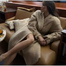 Manteau long rétro d'occasion  France