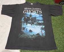 Camiseta promocional vintage anos 90 Michael Jackson Ghosts filme Stephen King tamanho. L comprar usado  Enviando para Brazil