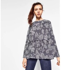 Zara trafaluc navy for sale  LEICESTER