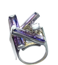 Grande anello design usato  Bari