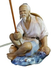 Statua ceramica smaltata usato  Torricella del Pizzo