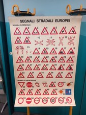 Cartellone scuola guida usato  Vicenza