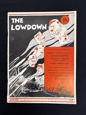 1939 The Lowdown. #1 VG Hitler Stalin Mussolini. Very rare WWII comprar usado  Enviando para Brazil