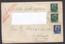 1944 italy lettera usato  Lessona