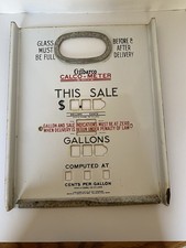 Bomba de gás de porcelana vintage placa facial medidor Gilbarco Calco comprar usado  Enviando para Brazil