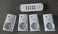 Set funksteckdosen fernbedienu gebraucht kaufen  Halblech