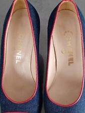 Escarpins chanel bicolore. d'occasion  Locminé